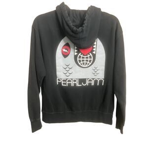 PEARL JAM Lightning Bolt Tour Concert Full Zip Sweatshirt Hoodie Sz S Y2K Street